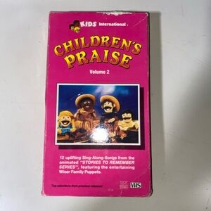 Children's Praise Volume 2 VHS - Pink